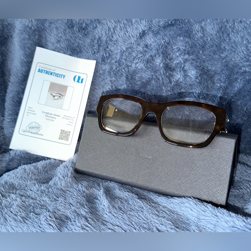 GIVENCHY GV50058I Rectangular Tortoiseshell Eyeglasses